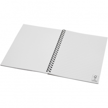 Logo trade promotional product photo of: Desk-Mate® A5 colour spiral notebook