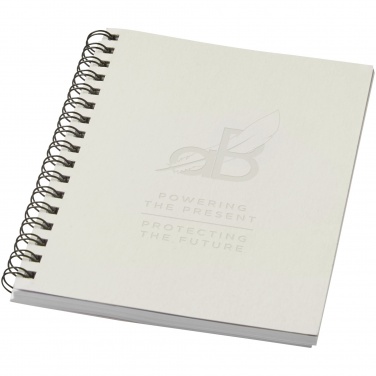 Logo trade corporate gift photo of: Desk-Mate® A6 colour spiral notebook