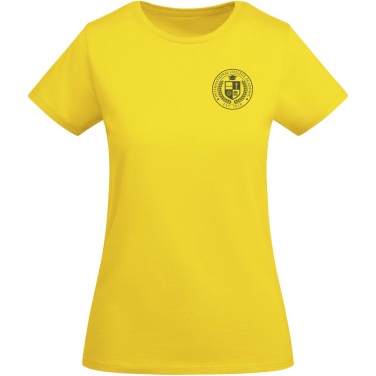 Logo trade promotional merchandise photo of: Breda short sleeve women's t-shirt
