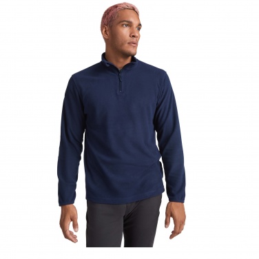 Logo trade promotional giveaway photo of: Himalaya men's quarter zip fleece jacket