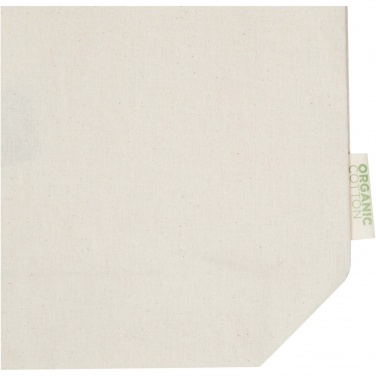 Logo trade promotional gifts picture of: Orissa 180 g/m² organic wide bottom tote bag 11L