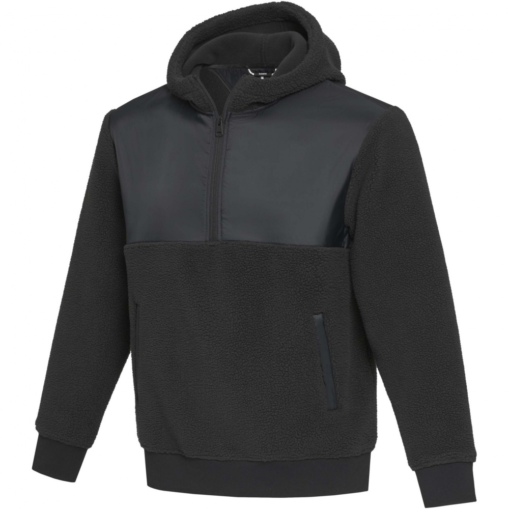 Logotrade corporate gift picture of: Evans unisex recycled sherpa fleece
