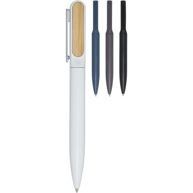 Logo trade business gift photo of: Blanca recycled aluminium ballpoint pen