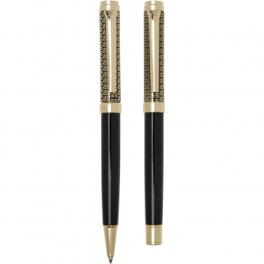 Logotrade corporate gift image of: Legato ballpoint and rollerball pen set