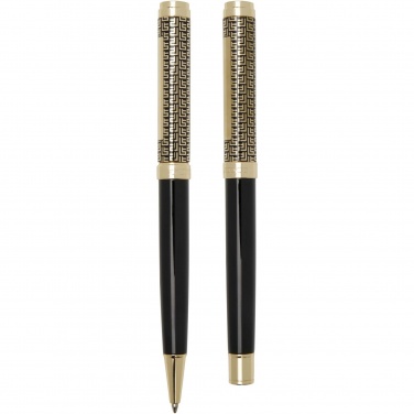 Logo trade corporate gift photo of: Legato ballpoint and rollerball pen set