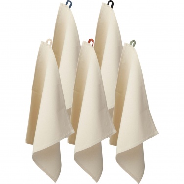 Logo trade promotional merchandise photo of: Alora 200 g/m² recycled cotton kitchen towel