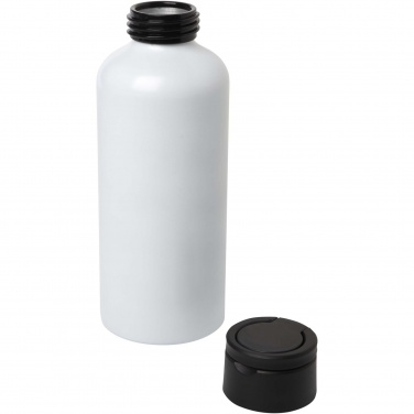 Logotrade promotional merchandise picture of: Trinity 600 ml RCS certified recycled aluminium water bottle with RPET lid
