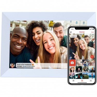 Logo trade corporate gift photo of: Prixton Prado 10" Frameo wifi digital photo frame