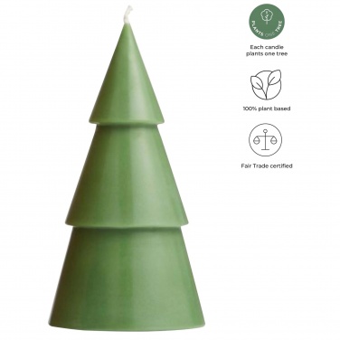 Logotrade promotional gifts photo of: Originalhome Xmas tree candle - L
