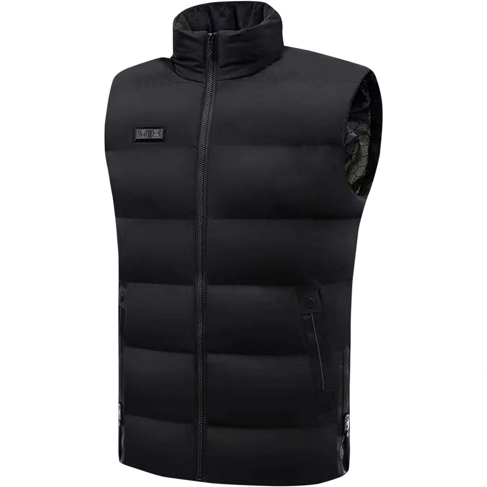 Logotrade promotional gift image of: SCX.design G01 heated bodywarmer with power bank