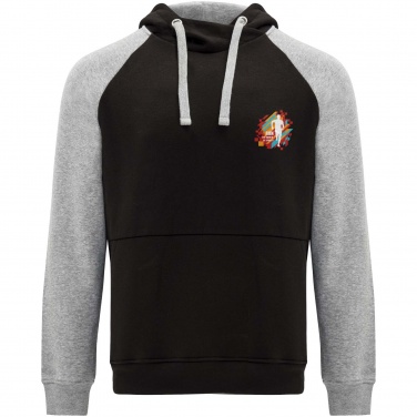 Logo trade promotional merchandise image of: Badet unisex two-tone hoodie