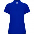 Pegaso Premium short sleeve women's polo, Blue