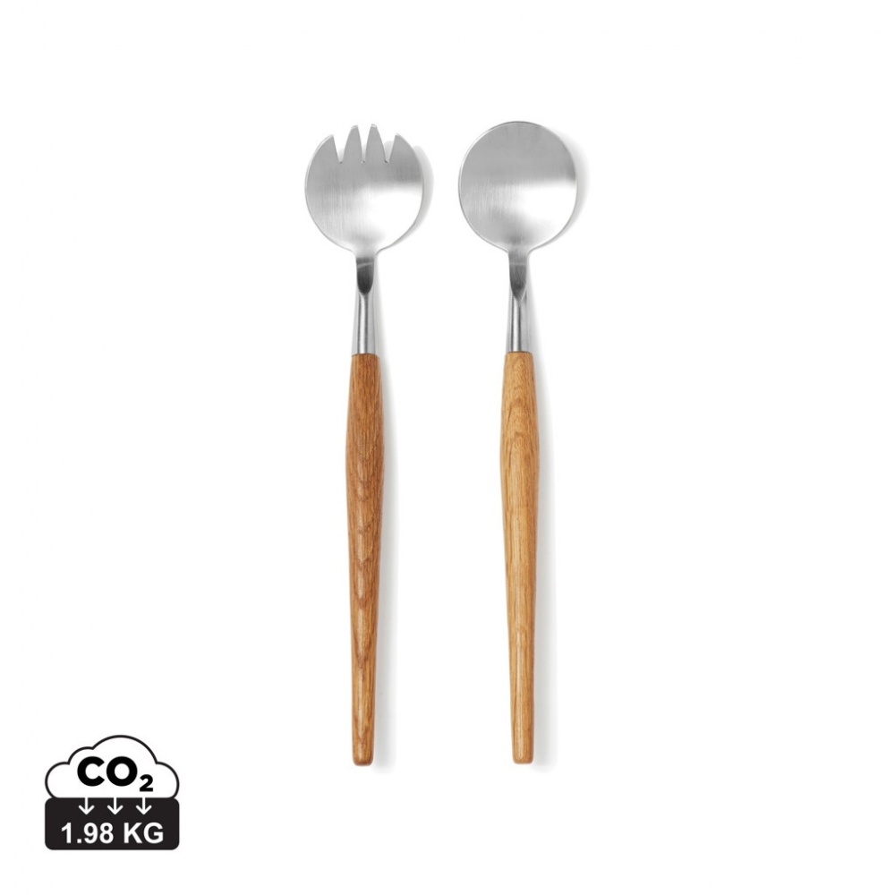 Logotrade promotional gift picture of: VINGA Retro serving cutlery
