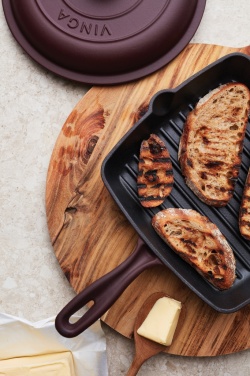 Logo trade promotional giveaways picture of: VINGA Monte enamelled grill pan