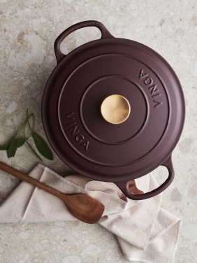 Logo trade business gift photo of: VINGA Monte enameled cast iron pot 5.5L