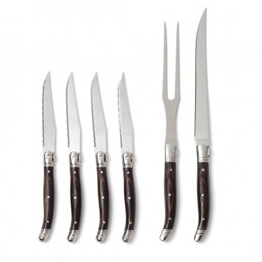 Logo trade corporate gifts image of: VINGA Gigaro meat knives