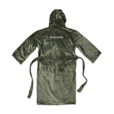 Logo trade advertising products image of: VINGA Louis luxury plush RPET robe size L-XL