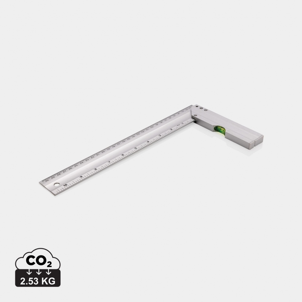 Logo trade promotional items picture of: Ruler with level