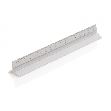 Logotrade promotional product picture of: 15cm. Aluminum triangular ruler