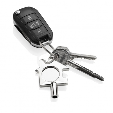 Logotrade promotional gift picture of: RCS recycled zinc alloy 3 in 1 keychain