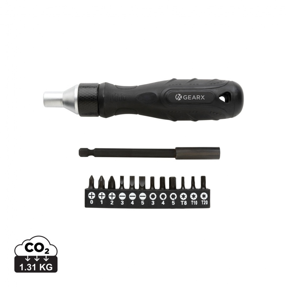 Logotrade corporate gift image of: Gear X ratchet screwdriver