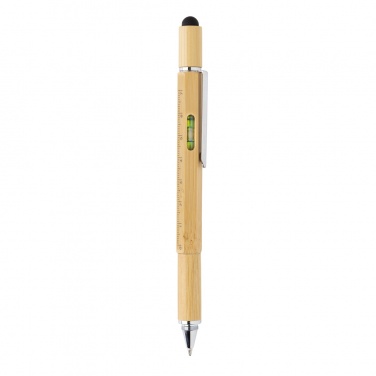 Logotrade promotional merchandise image of: Bamboo 5-in-1 toolpen