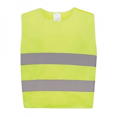 Logo trade promotional product photo of: GRS recycled PET high-visibility safety vest 3-6 years