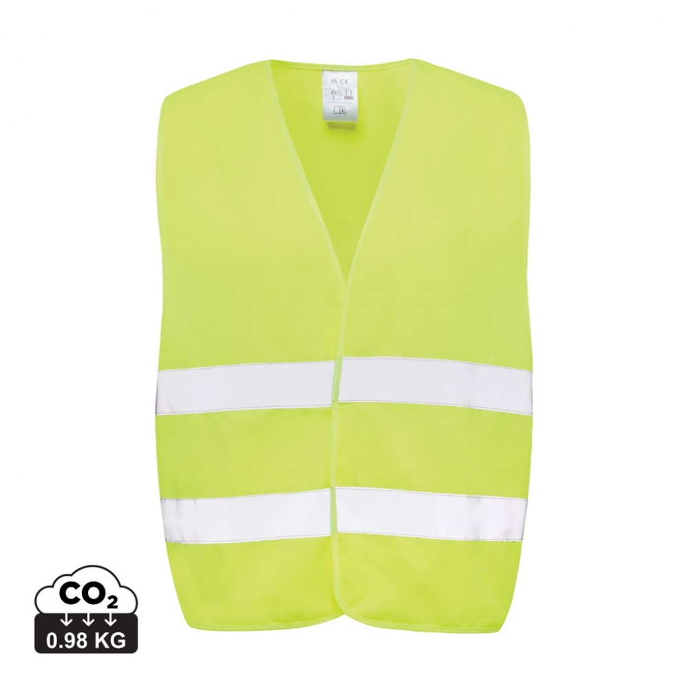 Logotrade promotional product image of: GRS recycled PET high-visibility safety vest