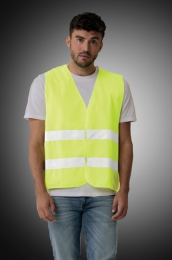 Logo trade corporate gift photo of: GRS recycled PET high-visibility safety vest