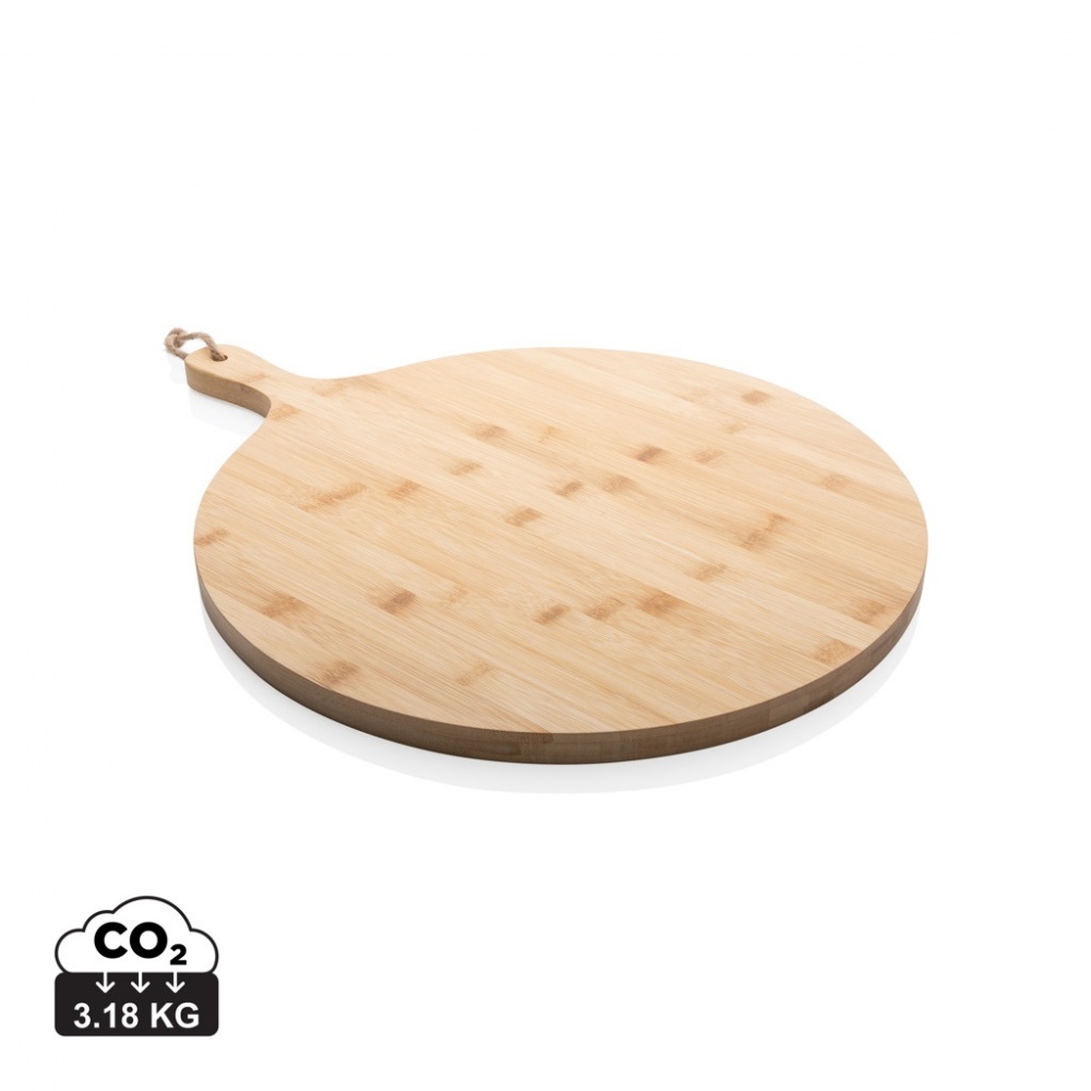 Logotrade promotional item picture of: Ukiyo bamboo round serving board