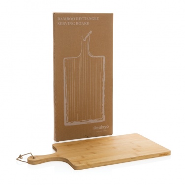 Logotrade promotional giveaways photo of: Ukiyo bamboo rectangle serving board
