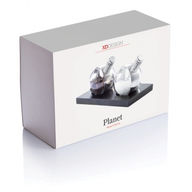 Logo trade promotional merchandise photo of: Planet pepper & salt set