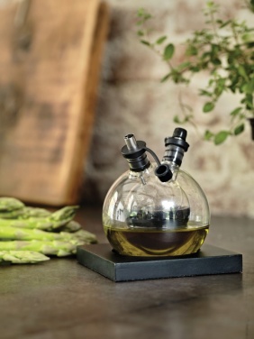 Logo trade business gifts image of: Orbit oil & vinegar set