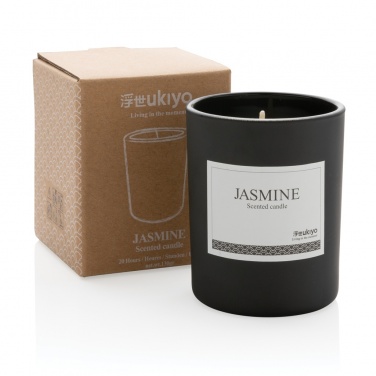 Logo trade promotional items image of: Ukiyo small scented candle in glass