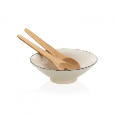 Logotrade promotional items photo of: Ukiyo salad bowl with bamboo salad server