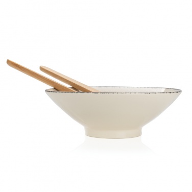 Logotrade promotional gifts photo of: Ukiyo salad bowl with bamboo salad server