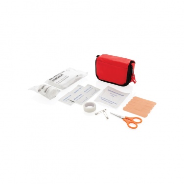 Logo trade promotional gifts image of: First aid set in pouch