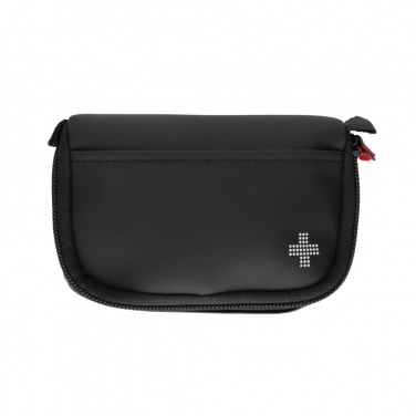 Logo trade promotional products image of: RCS recycled nubuck PU pouch first aid set mailable