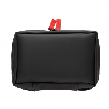 Logotrade promotional merchandise image of: RCS recycled nubuck PU pouch  first aid set