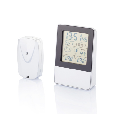 Logo trade promotional giveaway photo of: Indoor/outdoor weather station