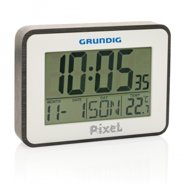 Logo trade promotional items image of: Grundig weatherstation alarm and calendar