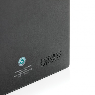 Logotrade promotional items photo of: Swiss Peak RCS recycled PU Desk organiser