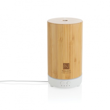Logotrade promotional item image of: RCS recycled plastic and bamboo aroma diffuser