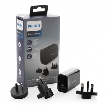 Logotrade advertising products photo of: Philips ultra fast PD travel charger