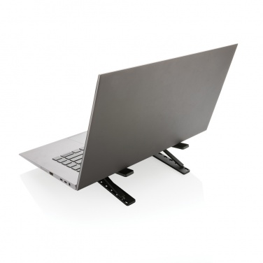 Logotrade promotional giveaway image of: Terra RCS recycled aluminium universal laptop/tablet stand