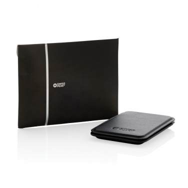 Logotrade promotional items photo of: Magstand RCS recycled PU magnetic phone wallet with stand