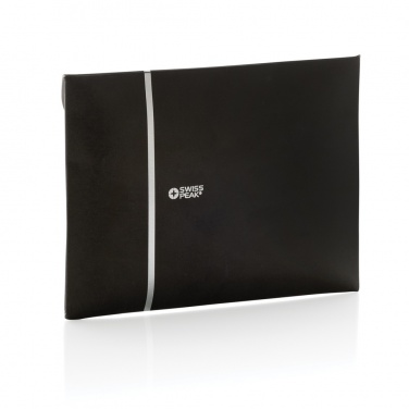 Logo trade promotional giveaways image of: Magstand RCS recycled PU magnetic phone wallet with stand