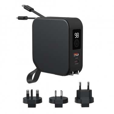 Logo trade promotional items image of: Urban Vitamin Saratoga 5 in 1 universal charger
