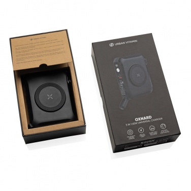 Logotrade promotional products photo of: Urban Vitamin Oxnard 5 in 1 65W universal charger