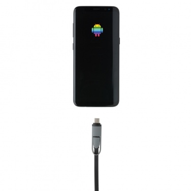 Logotrade promotional merchandise picture of: 3-in-1 retractable cable